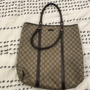 Authentic Large Gucci Tote Bag